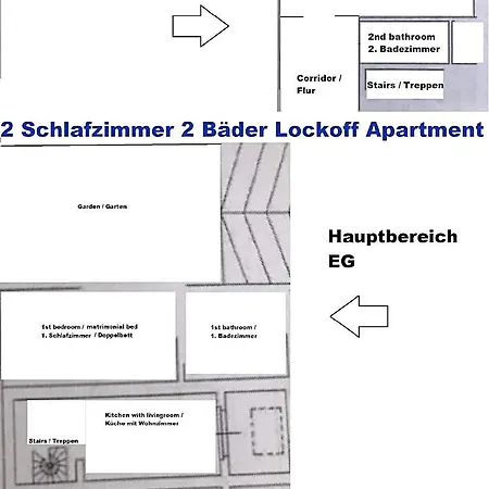 Seeblick 2bb Lockoff Apartment, Pool & Garten 4*